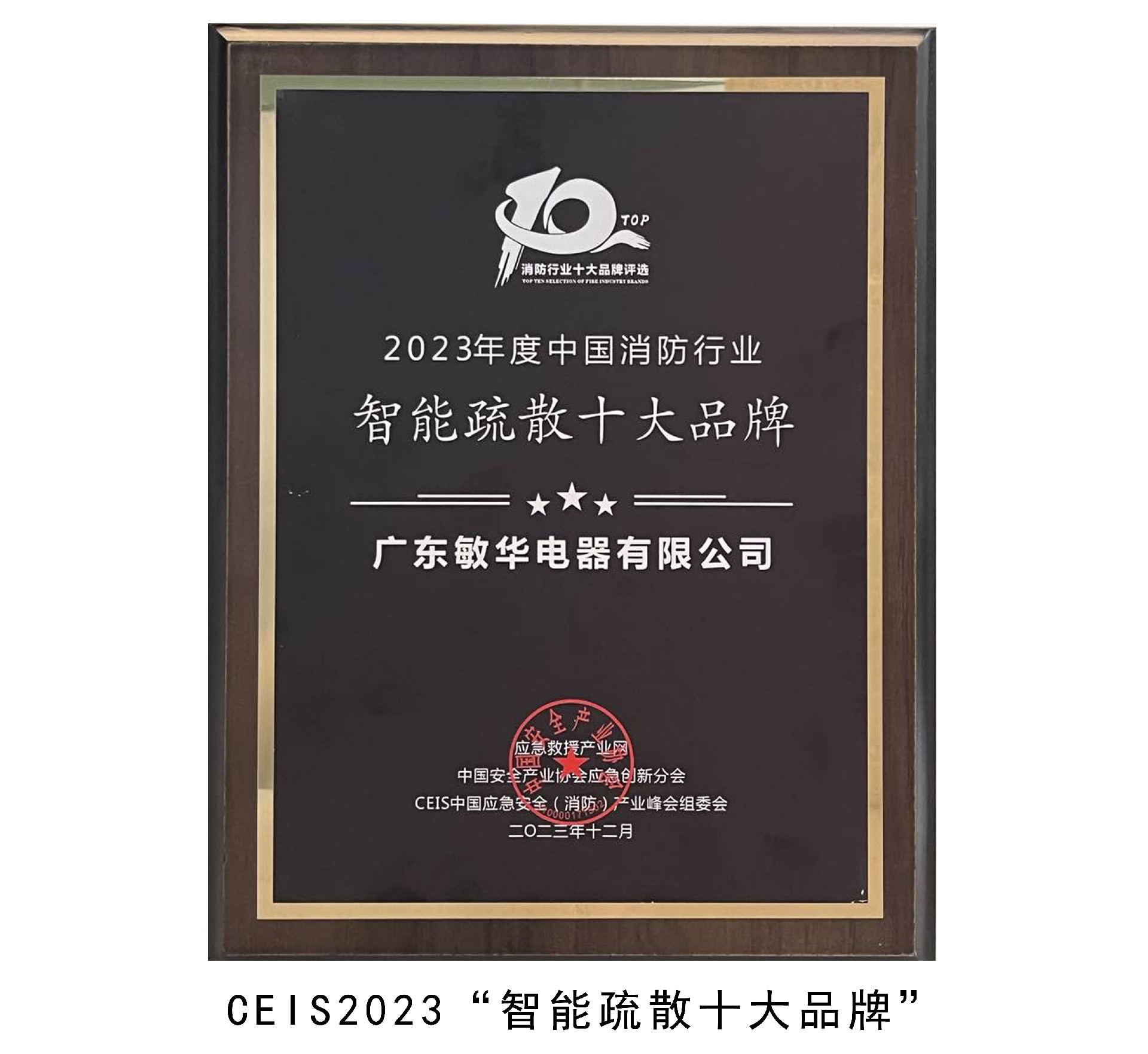 CEIS2023“智能疏散十大品牌”
